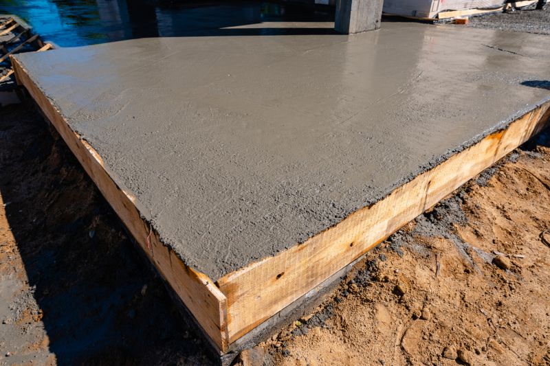 Concrete Platform Construction detail