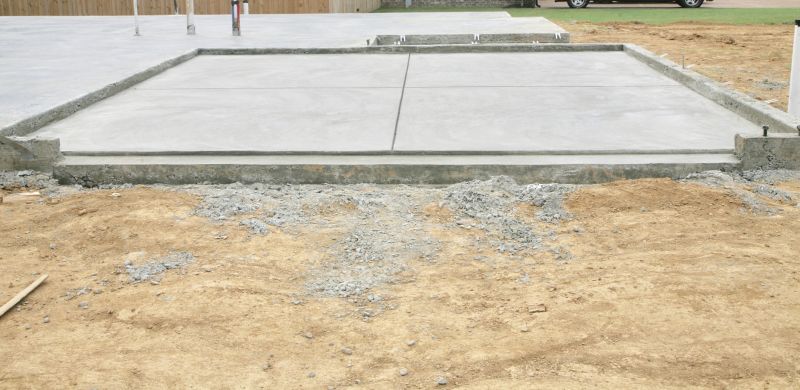 Concrete Platform Construction detail