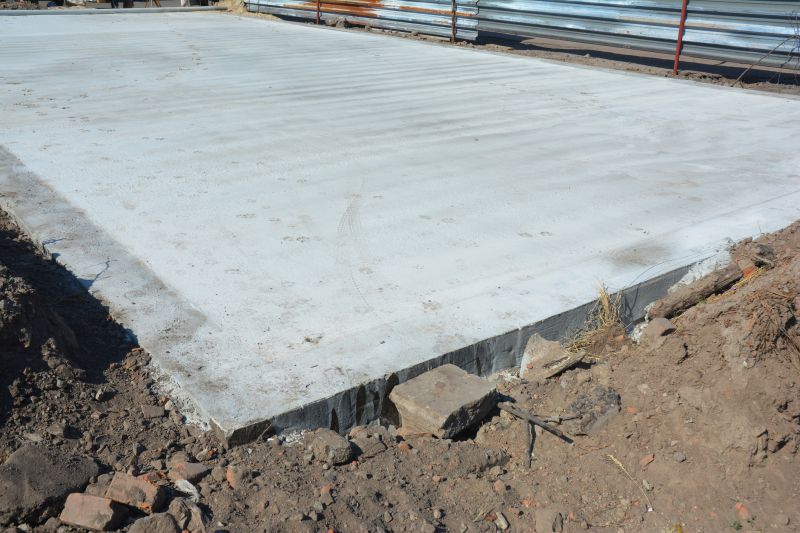Concrete Platform Construction detail